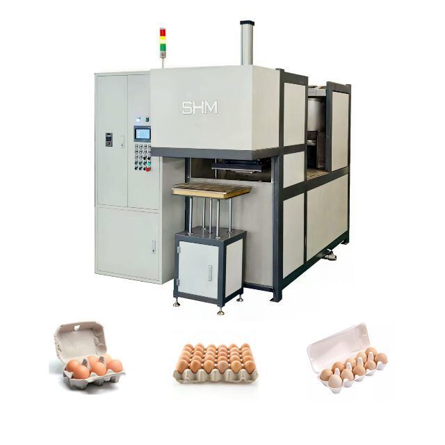Máquina de Formação de Polpa de Papel de Laboratório para Papel Descartado Tudo-em-Um / Máquina de Bandeja de Ovos de Pequena Capacidade / Máquina de Polpa Moldada para Amostras de Laboratório Processo de Produção de Bandejas de Ovos