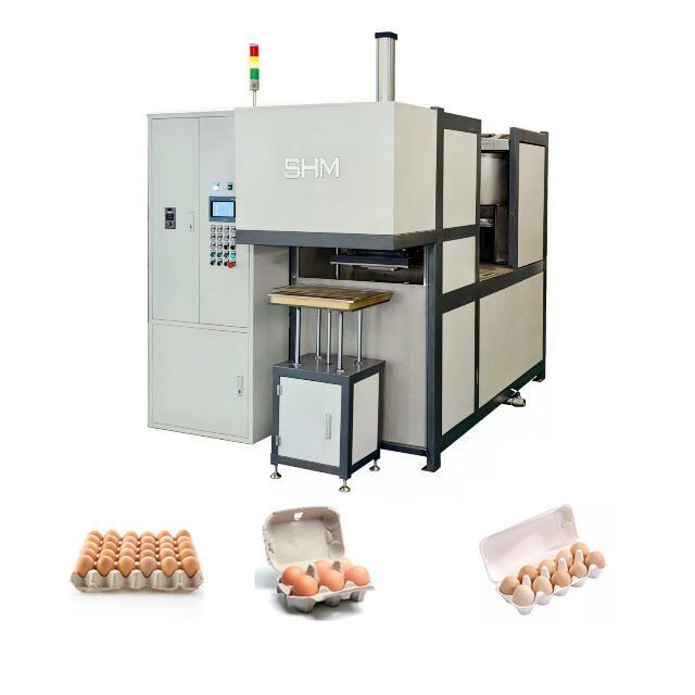 Máquina de Formação de Polpa de Papel de Laboratório para Papel Descartado Tudo-em-Um / Máquina de Bandeja de Ovos de Pequena Capacidade / Máquina de Polpa Moldada para Amostras de Laboratório Processo de Produção de Bandejas de Ovos