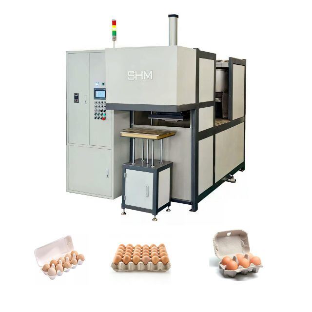 Máquina de Formação de Polpa de Papel de Laboratório para Papel Descartado Tudo-em-Um / Máquina de Bandeja de Ovos de Pequena Capacidade / Máquina de Polpa Moldada para Amostras de Laboratório Processo de Produção de Bandejas de Ovos